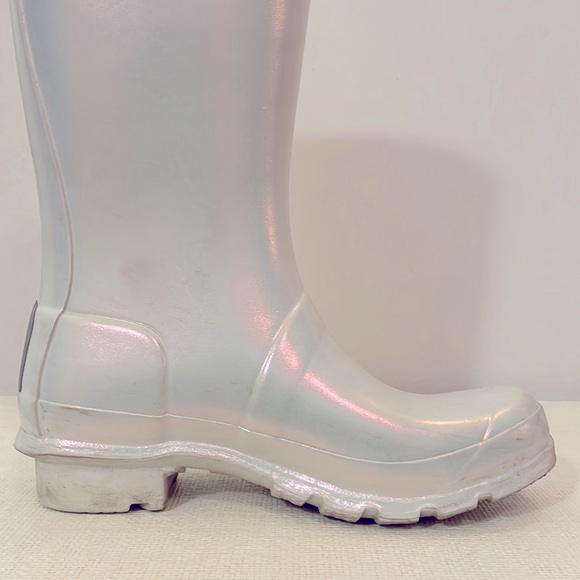 Girls Hunter Iridescent Boots size 3 - Picture 7 of 7